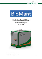 Mantis ULV BioMant-Compact BE Bedieningshandleiding