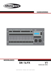 SHOWTEC SM-16/FX Handleiding