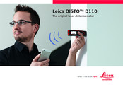 Leica DISTO D110 Handleiding