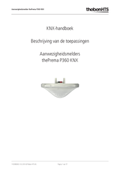 Theben HTS thePrema P360 KNX Handboek