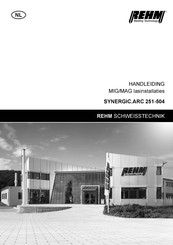 REHM SYNERGIC.ARC 251 Handleiding