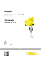 Vega VEGAPULS 62 Handleiding