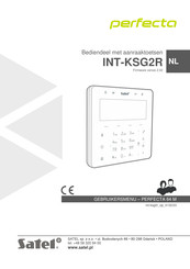 Satel Perfecta INT-KSG2R Gebruiksaanwijzing