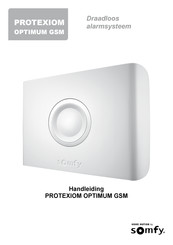 SOMFY HOME MOTION PROTEXIOM OPTIMUM GSM Handleiding