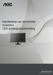 AOC E2460SH Handleiding