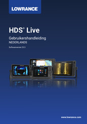 Lowrance HDS LIVE Gebruikershandleiding