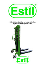 Estil EHS1015 Gebruikershandleiding