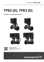 Grundfos TPE3 D Installatie- En Bedieningsinstructies