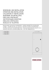 Stiebel Eltron SHW 400 S Handleiding Voor Bediening En Installatie