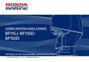 HONDA marine BF150D Gebruikershandleiding