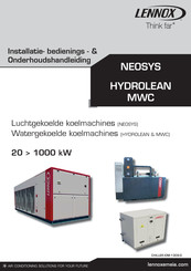 Lennox HYDROLEAN SWC 120 Installatie-, Bedienings- En Onderhoudshandleiding