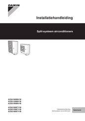 Daikin AZQS140B8V1B Installatiehandleiding