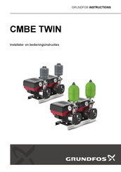 Grundfos CMBE TWIN Installatie- En Bedieningsinstructies