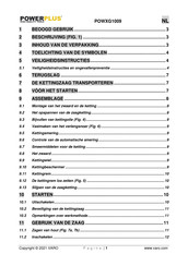 Powerplus POWXG1009 Gebruiksaanwijzing