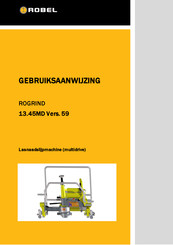 ROBEL ROGRIND 13.45MD Gebruiksaanwijzing