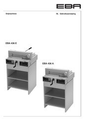 KRUG+PRIESTER EBA 436 E Gebruiksaanwijzing