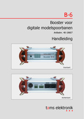 tams elektronik B-6 Handleiding