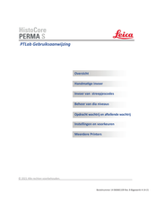 Leica HistoCore PERMA S Gebruiksaanwijzing
