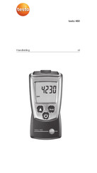 TESTO 460 Handleiding