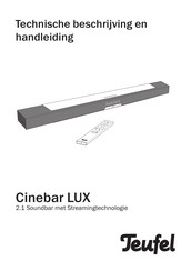 Teufel Cinebar LUX Handleiding