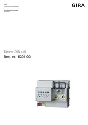 Gira eNet-server 5301 00 Handleiding