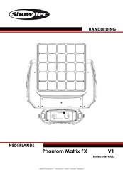 SHOWTEC Phantom Matrix FX Handleiding