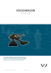 Volkswagen VAS 642 001 Gebruiksaanwijzing