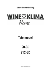 Wine Klima Home S12-GD Gebruikershandleiding