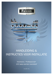 Falcon Kitchener 100 twee soorten brandstof Gebruikshandleiding En Instructies Voor Installatie