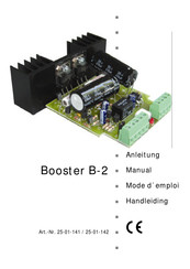 tams elektronik Booster B-2 Handleiding