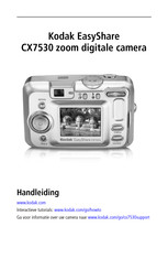 Kodak EasyShare CX7530 Handleiding