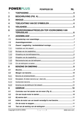 Powerplus POWPG20130 Gebruiksaanwijzing