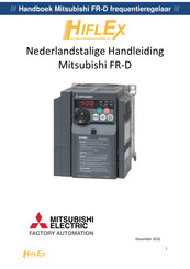 Mitsubishi D700 Handboek