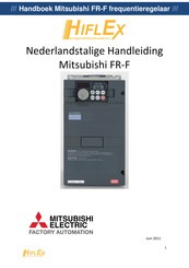 Mitsubishi F700 Handboek