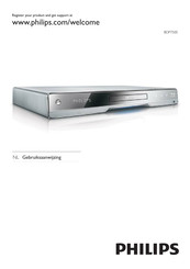 Philips BDP7500 Gebruiksaanwijzing