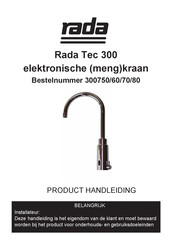 Rada Tec 300 Handleiding