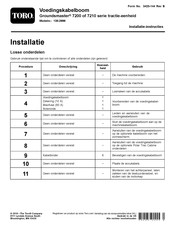 Toro 138-2996 Installatie-Instructies