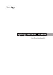 Synology DiskStation DS416slim Snel Installatiegids