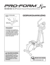 Pro-Form PFEVEL48830 Gebruiksaanwijzing