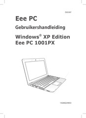 ASus Eee PC 1001PX Gebruikershandleiding