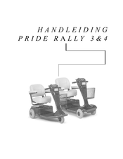 Pride Mobility Products PRIDE RALLY 4 Handleiding