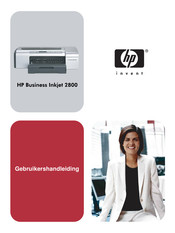 HP Business Inkjet 2800 Gebruikershandleiding