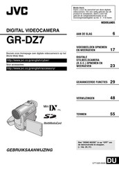 JVC GR-DZ7 Gebruiksaanwijzing