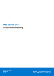 Dell Vostro 3471 Onderhoudshandleiding