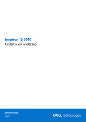 Dell Inspiron 15 5510 Onderhoudshandleiding