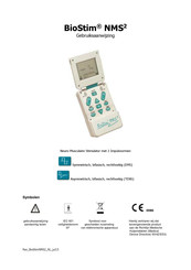 BioMedical Life Systems BioStim NMS 2 Gebruiksaanwijzing