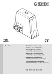 GiBiDi SL 544 Gebruiksaanwijzing Voor De Installatie