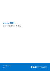 Dell Vostro 3888 Onderhoudshandleiding