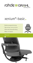 ROHDE & GRAHL xenium-basic XE45 Gebruikershandleiding