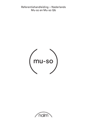 NAIM MU-SO Referentiehandleiding